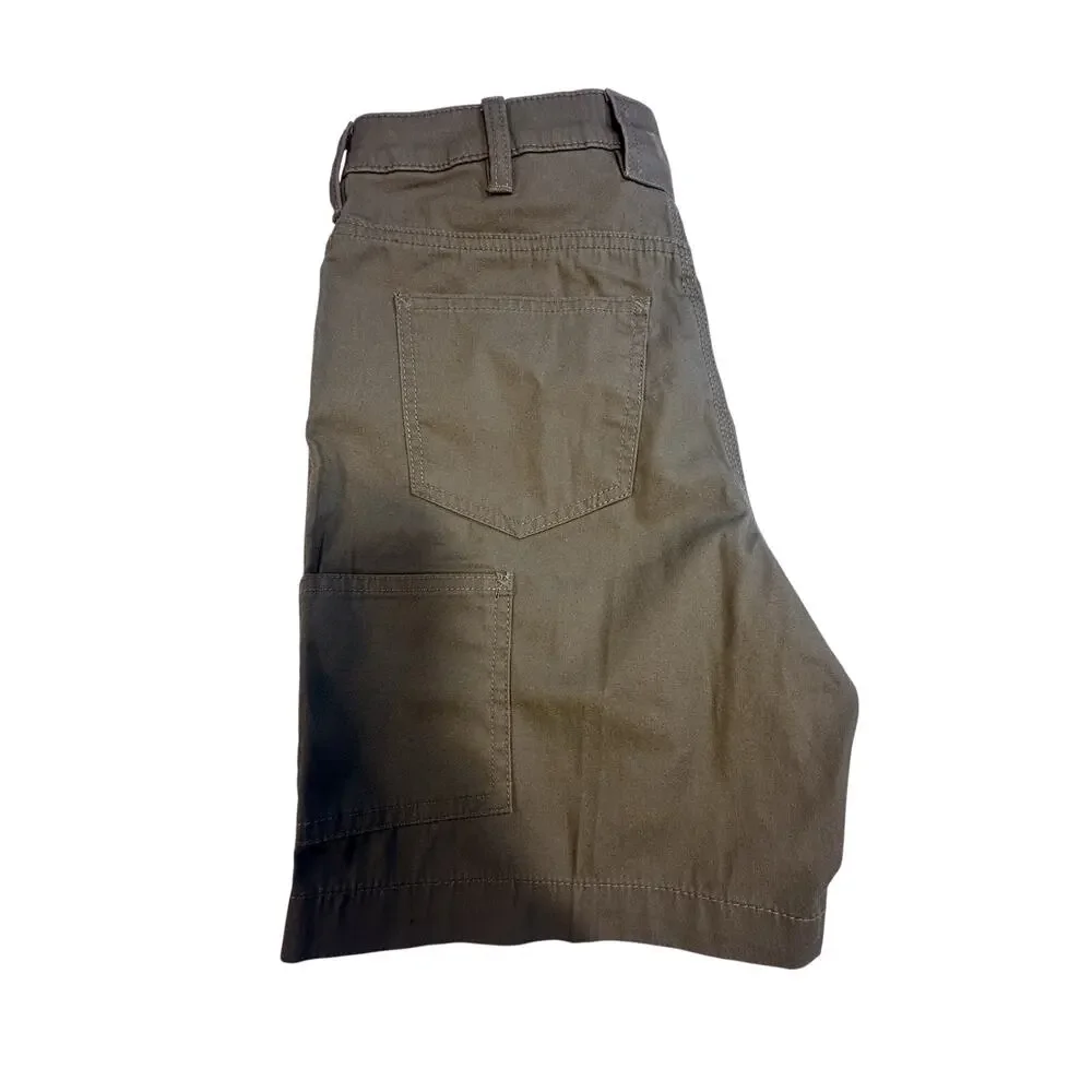 Noble Outfitters Cargo Shorts Women’s Size 4 Gray Stretch Utility Hiking Work